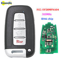 Llave remota inteligente con 4 botones, mando a distancia de 315MHz, chip PCF7952 ID46 para Hyundai, para Kia 2011-2017 FCC: SY5HMFNA04 2024 - compra barato