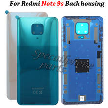 NEW Back Glass For Redmi Note 9Pro 9S Battery Cover Rear Housing Door Panel Case for Redmi Note 9S Battery Cover Replacement 2024 - buy cheap