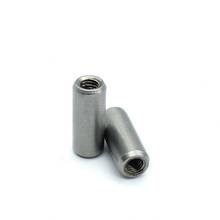 2pcs diameter 12mm cylindrical pins internal thread pin positioning dowels stainless steel cylinder dowel GB120 25mm-80mm long 2024 - buy cheap