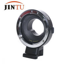Jintu-Adaptador de montaje para lentes EF-M4/3, enfoque automático de Metal AF, para Canon EOS EF/EF-S a Micro M4/3 Panasonic Olympus Cámara, precio de fábrica 2024 - compra barato