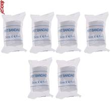 New 6pcs/batch Plaster Bandage Non-woven Bandage First Aid Kit Supplies PBT Medical Elastic Bandage Pet Bandage 2024 - buy cheap