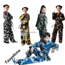 Roupa de taekwondo para adultos e crianças, uniforme de mangas compridas para homens e mulheres, novo, 2021 2024 - compre barato