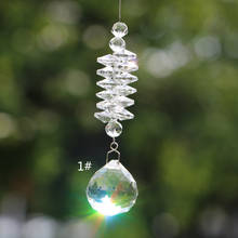 1PCS Clear Glass Crystal Suncatcher Prism Pendant Rainbow Maker Hanging Window Sun Catcher Gift 2024 - buy cheap