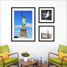 Moldura de madeira para fotos., para moldura de fotos em tela moderna, simples, com certificado, licença e pintura de parede. 2024 - compre barato
