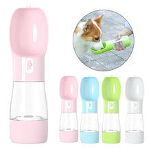 Pet Dog Water Bottle Outdoor Puppy Drinking Bowl Portable Travel Cat Puppy Dispenser Feeder with Food Container Leakage Proof 2024 - buy cheap