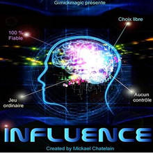 Influence (Gimmick+online Instruct) By Mickael Chatelain ,Close Up Street Card Mental Trick Illusions Magician Toys Fun 2024 - buy cheap
