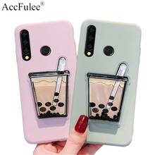 3D dinámica arenas movedizas del té de la leche de la funda para Huawei Honor 8X 8A 8S 8C 7C 7A 7X S 7S 6X 6C 6A V9 V10 V20 V30 Squishy taza de bebida de la cubierta del TPU del 2024 - compra barato