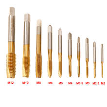 M2-M12 Series HSS High Quality Metric STRAIGHT Flute Thread Screw Tap Plug Tap 2024 - buy cheap