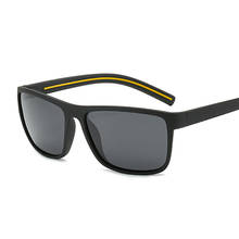 Солнцезащитные очки Мужские поляризационные, Модные Винтажные брендовые дизайнерские солнечные очки для вождения и рыбалки, в спортивном стиле 2024 - купить недорого