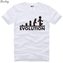 Camiseta masculina de algodão estilo robô, camiseta para homens, manga curta, estampa divertida de plankton cooper, camiseta masculina fashion 2024 - compre barato