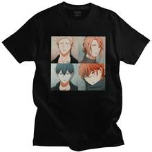 Vintage Yaoi Given Anime Manga Music Tshirt Men Short Sleeve Mafuyu Tee Tops Ritsuka Uenoyama Kaji T-shirt Pure Cotton T Shirt 2024 - buy cheap