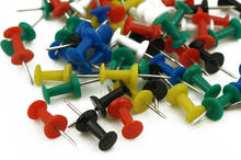 100pcs Thumb Tack Push Pins Push Pin Drawing Map Pins Painting Frame Furniture 2024 - buy cheap