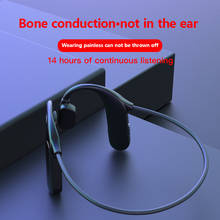 Fones de ouvido ósseo bluetooth 5.1, fones de ouvido tws sem fio, estéreo surround, headset aberto, esporte, à prova d'água com microfone 2024 - compre barato