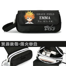 The Promised Neverland Coin Pouch Makeup Stationery Storage Large Capacity Zipper Pencil Pen Bag School Student Gift 2024 - buy cheap