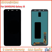 Tela display lcd, 6.0 polegadas, para samsung galaxy j8 2018, touch screen, substituição, galaxy j810, j810f 2024 - compre barato