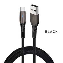 1M QC 3.0 Quick Charge USB Cable 3A Cable Type C Micro Android USB Fast Charging Light Cable For iPhone Xiaomi Huawei Phone 2024 - buy cheap