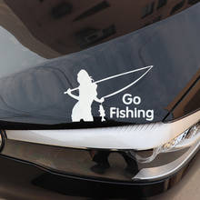 2020 NEW HOT Popular Go Fishing Vinyl car sticker for Skoda Octavia Fabia Rapid Superb Yeti Roomster 2024 - buy cheap