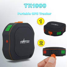 Mini dispositivo de seguimiento TK1000 TKSTAR GSM, localizador GPS para coche, rastreador Personal para perros, localizador en tiempo real, plataforma gratuita 2024 - compra barato