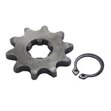 Front Engine 420# 17mm 20mm 10T Teeth Chain Sprocket With Retainer Plate Locker 2024 - buy cheap