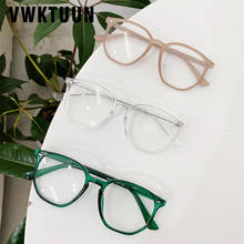 VWKTUUN Square Eyeglasses Frames Rivet Optical Frame Vintage Women Men Glasses Big Computer Glasses 2020 Anti blue Light Glasses 2024 - buy cheap