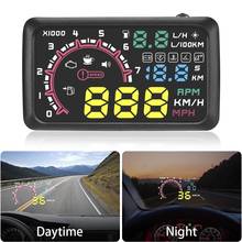 5.5inch Car HUD Head-up Display OBD2 Overspeed Warning System Projector Windshield Auto Electronic Voltage Alarm 2024 - buy cheap