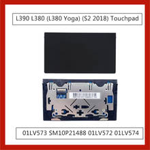 Para lenovo thinkpad l390 l380 (l380 yoga) (s2 2018) touchpad mouse pad clicker fru 01lv573 sm10p21488 01lv572 01lv574 preto 2024 - compre barato