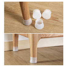 4 pces cadeira perna tampões antiderrapante móveis perna cobre protetores de piso redondo silicone para ferramentas domésticas 2024 - compre barato