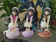 Japanese original anime figure Puella Magi Madoka Magica Akemi Homura Macaron action figure collectible model toys for boys 2024 - buy cheap