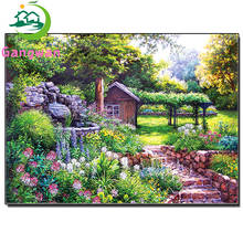 Diamond Painting natural Scenery Cross Stitch Rhinestones Diamond Mosaic sale DIY Diamond Embroidery flower garden Handmade Gift 2024 - buy cheap