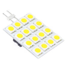 G4 LED Bi-polarity Capable 16LED 5050smd AC/DC10-30V  Square Type 320-352LM Square Cabinet led light 1pcs/lot 2024 - buy cheap