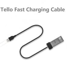 Cable de carga de batería para DJI TELLO, puerto USB, Cargador rápido de batería, accesorios para Dron 2024 - compra barato