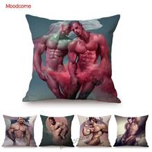 Sexy Hot LGBT Gay Art Zodiac Constellation Jock Muscled Man Indoor Sofa  Pillow Case Dreamlike Fairy Hunk Jock Car Cushion Cover 2024 - buy cheap