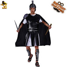 Disfraz de gladiador romano para adultos, disfraz de guerrero para Halloween, ropa de lujo para hombres 2024 - compra barato