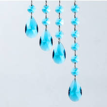 Pingentes de cristal multicolorido-alta qualidade peças para lustre de vidro 2024 - compre barato