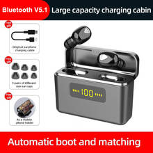 TWS Bluetooth Earphones 5.1 Waterproof Wireless Headphones Battery Display Gaming Earbuds Mic Headset For Iphone Xiaomi Huawei 2024 - buy cheap