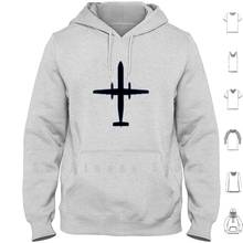 De Havilland Dash - 8 Q400 hoodies long sleeve De Havilland Dash 8 Q400 Q400 De Havilland Bombardier Dhc 8 Turboprop 2024 - buy cheap