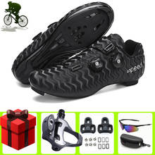 Zapatillas de Ciclismo de carretera, calzado ultraligero con autosujeción para deportes profesionales al aire libre, SPD, novedad 2024 - compra barato