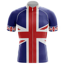 Camiseta de manga corta para Ciclismo profesional, Maillot para bicicleta de montaña, Ropa para bicicleta de carreras, verano, Reino Unido 2024 - compra barato