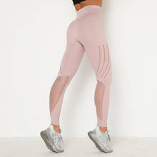 Normov-leggins femininas, malha casual de poliéster, cintura alta e elástica, fitness, altura do tornozelo 2024 - compre barato