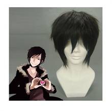 Quente resistente ao calor aa festa cabelo>>> venda quente durarara izaya orihara japão anime preto peruca cosplay curto 2024 - compre barato