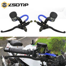 ZSDTRP Motorcycle 22mm Brake Master Pump + Bottle Besar +Titanium Bracket set Universal For Y15ZR/LC150/125Z/RS150 2024 - buy cheap