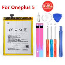 Bateria para oneplus 5 e 5 plus blp637, bateria 3300mah para oneplus 5 5 5t a5001 a5010 2024 - compre barato