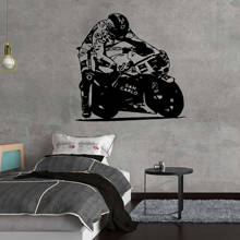 Drop Shipping motorcycle Wall Decal Living Room Removable Mural For Living Room Bedroom Wall Art MURAL Drop Shipping 2024 - buy cheap