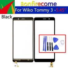 Сменный сенсорный ЖК-экран для Wiko Tommy3, 5,45 дюйма, сенсорная панель, дигитайзер, сенсорное стекло 2024 - купить недорого