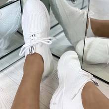 2021 Sneakers Women Plus Size Femme Women's Shoes Fashionable Vulcanize Sneakers Comfortable Lace Up Loafers Female Women Shoes 2024 - buy cheap
