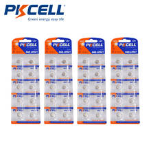 40xPKCELL 1.5V AG0 Button Coin Cell Battery SR63 SG0 379A LR521 SR521 SR521SW 521 SR63 C30S Watch Battery 2024 - buy cheap