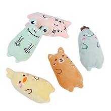 Teeth Grinding Catnip Toys Funny Interactive Plush Cat Toy Pet Kitten Chewing Vocal Toy Claws Thumb Bite Cat Mint for Cats 2024 - buy cheap