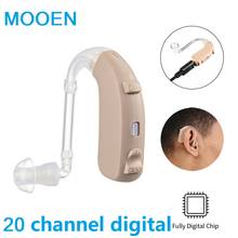 20 Channel Best Hearing aid Sound Amplifier Adjustable Tone Rechargeable Digital Hearing Aids RIC Sound Voice Amplifier 2024 - buy cheap