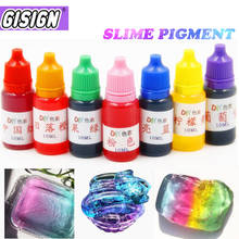 Diy Dye Pigment For Slime Addition Supplies Clear Liquid Making Slime Kit Polymer Clay Model Art Crystal Mud Toys For Kids 2024 - buy cheap