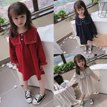 Baby Toddler Clothing School Girls Dress Cotton Vestidos Long Sleeve Kids Party Dresses For Girl Children Costumes  JW8272A 2024 - buy cheap
